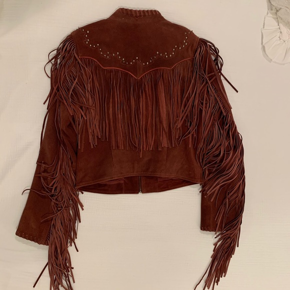 Western suede fringe jacket - Picture 4 of 6